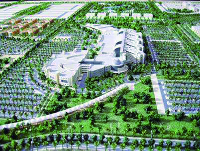 沙特焦富大學城醫院項目